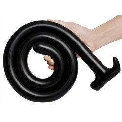 FUKR Gode long Mega Snake 100 x 3cm Noir